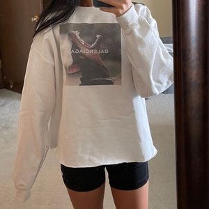 Balenciaga Dog Printed Sweatshirt